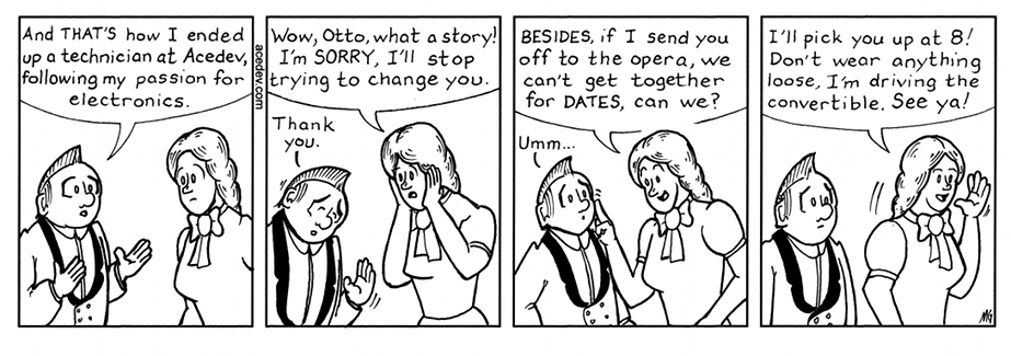 acedev comic, webcomic for Tuesday 11 Apr 2017
